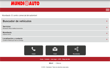 Tablet Screenshot of mundiauto.com